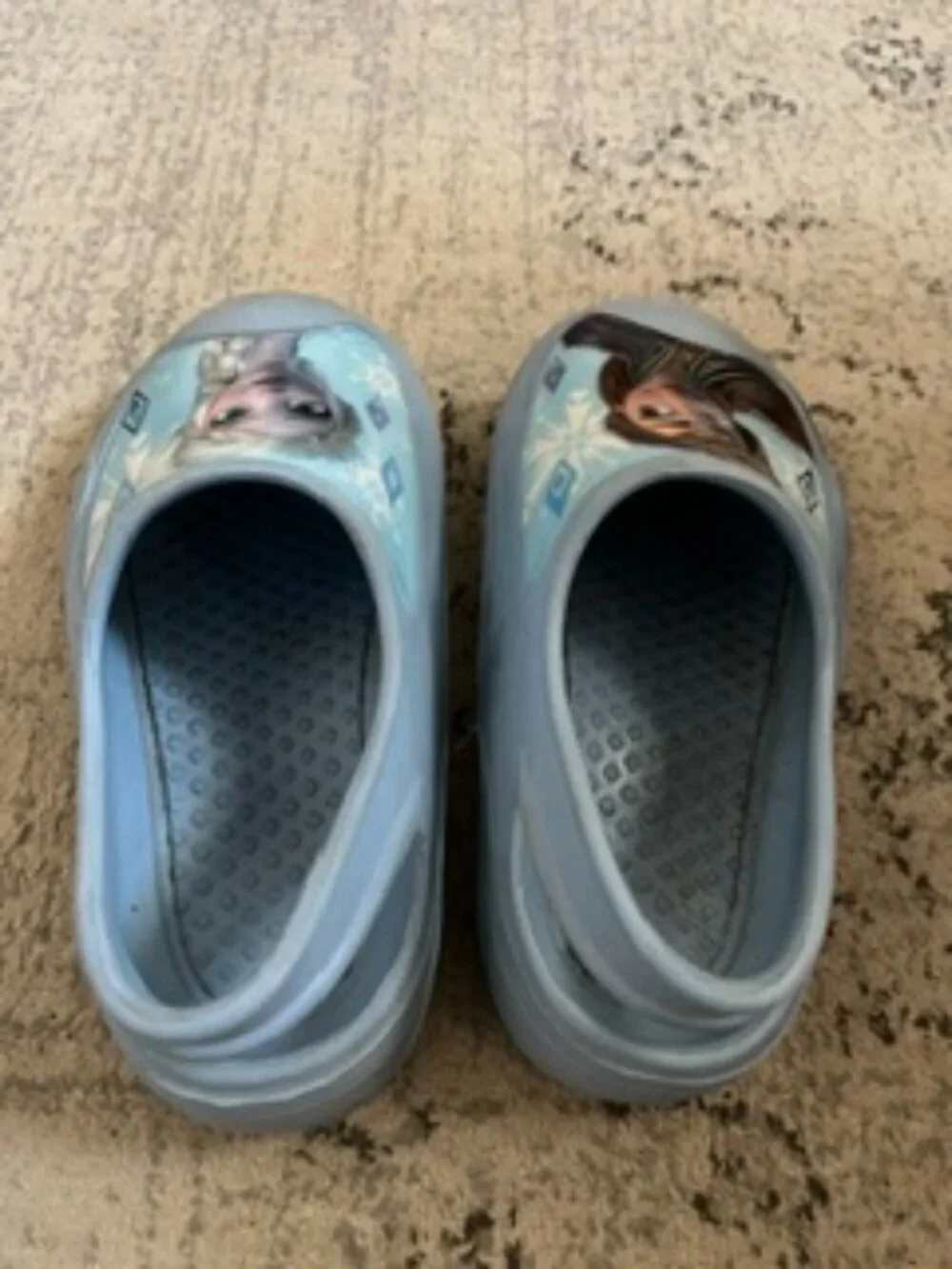 🧡3/$15 Disney Frozen Anna Elsa Clogs 7/8